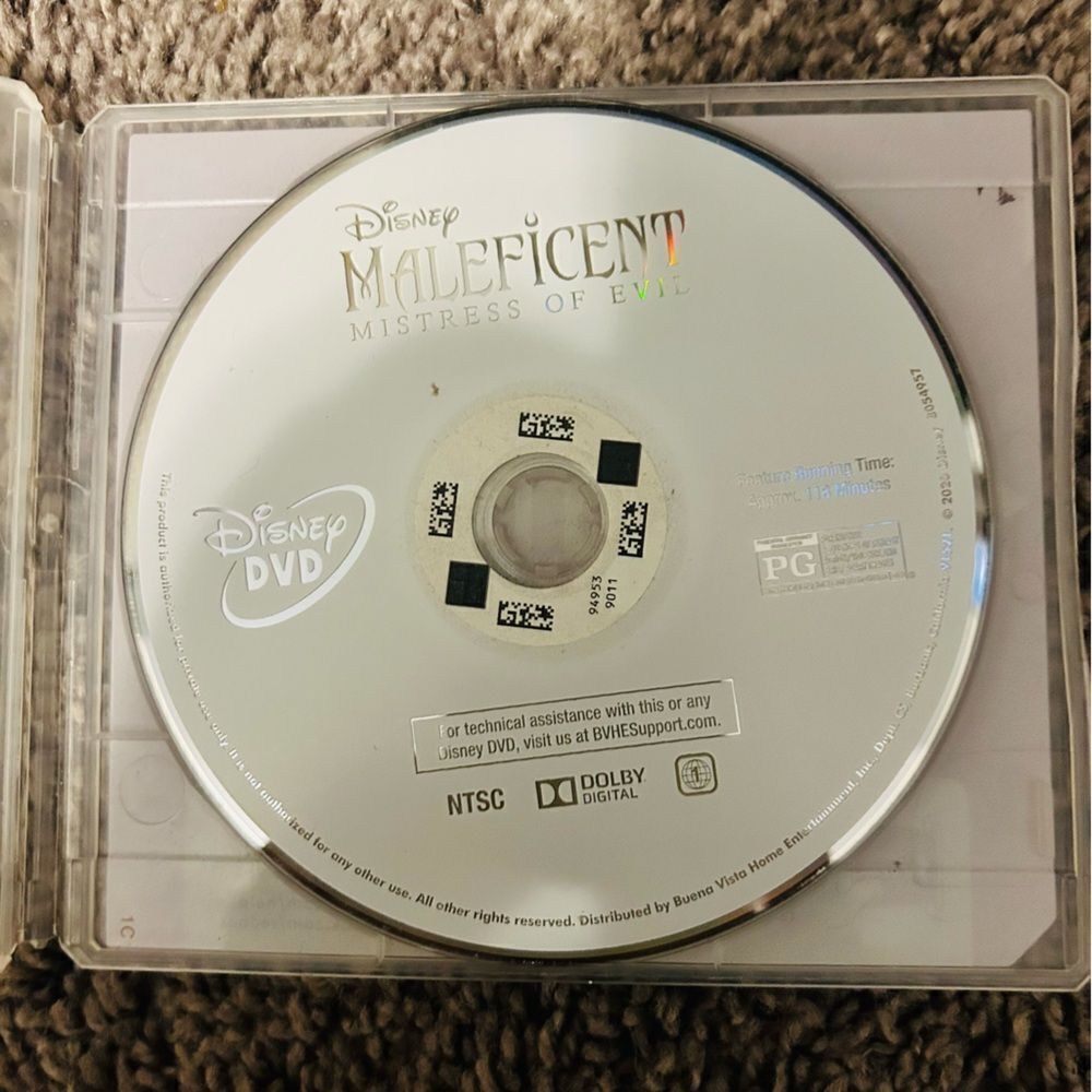 Maleficent DVD